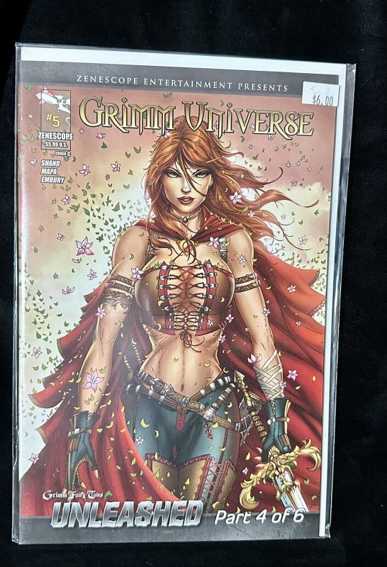 Zenescope Grimm Universe #5 Tyndall Cover C Unleashed Part 4 Of 6