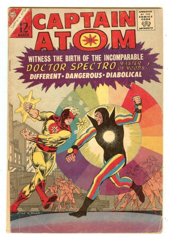 Captain Atom 79   1st Doctor Spectra
