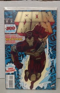 Iron Man #300 Foil Embossed Cover (1994). H10