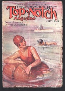 PULP:  Top-Notch 7/11927-Red Shadow by Roland Ashford Phillips-Don Coyote Par...
