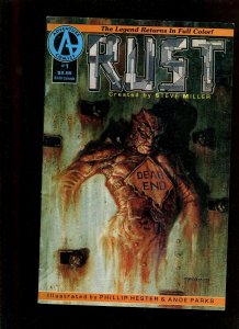 RUST #1 (9.0) 1ST SPWAN PINUP 1992