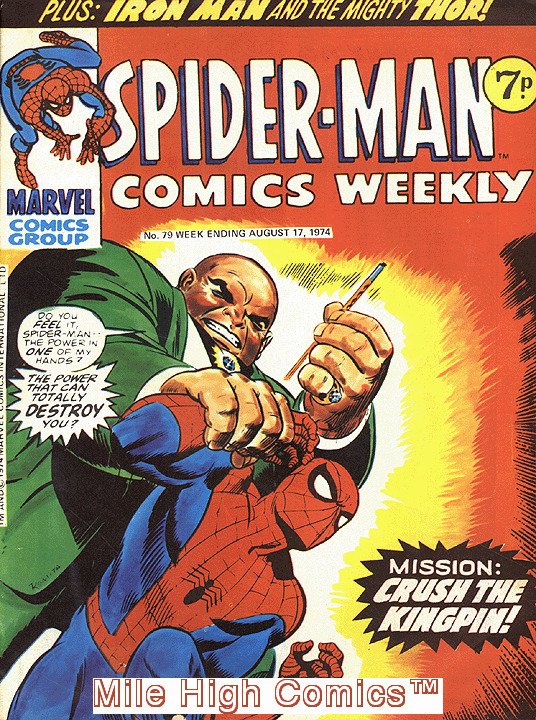 SPIDER-MAN WEEKLY  (#229-230) (UK MAG) (1973 Series) #79 Fine