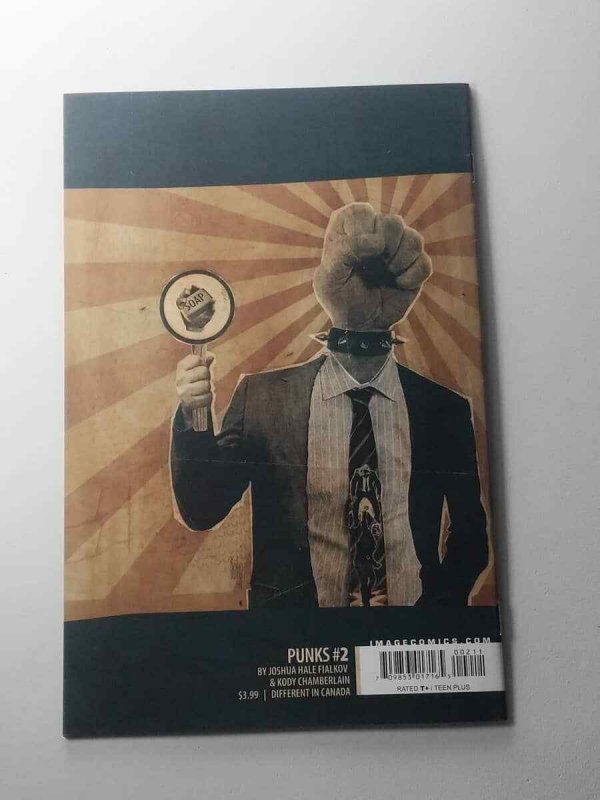 Punks the Comic #2 NM Signed by Fialkov 2015 Image Comics C17A