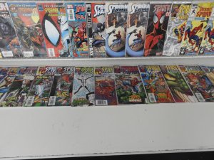 Huge Lot of 130+ Comics W/ ALL SPIDER-MAN COMICS!!! Avg. VF Condition!