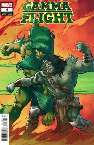 Gamma Flight #4A VF/NM ; Marvel | Connecting variant