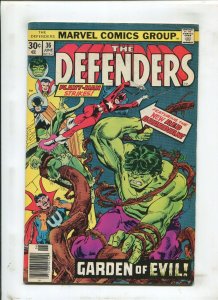 DEFENDERS #36 - GARDEN OF EVIL! - (6.0) 1976