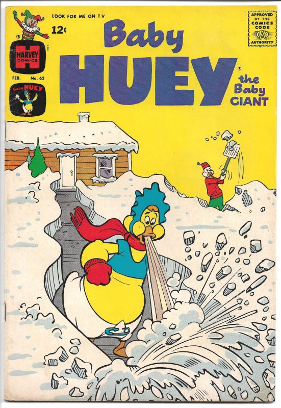 Baby Huey, #62 - Silver Age - Vol. 1, Feb. 1965 (FN+)