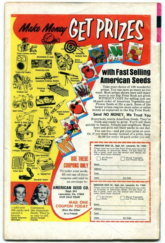 Judge Colt #3 1970-Gold Key Western FN