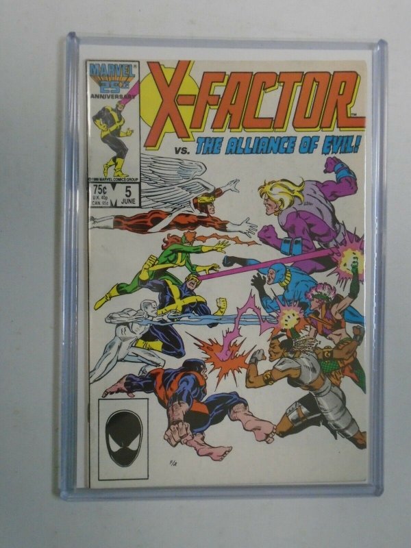 X-Factor #5 1st appearance of Apocalypse 4.0 VG (1986 1st Series)