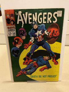 Avengers #56  1968  VG