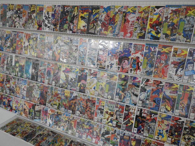Huge Lot 140+ Comics W/ X-Force, Iron Man, X-Factor+ Avg VF- Condition!
