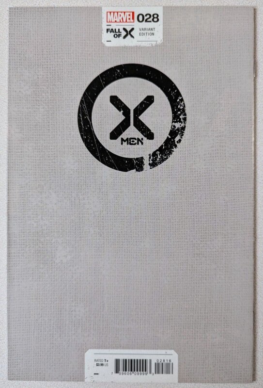 X-Men #28 1:50 NM 2023 Miguel Mercado Cyclops Virgin Ratio Variant