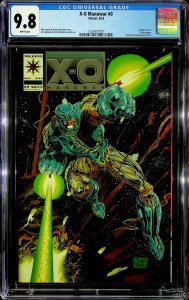 X-O Manowar #0 (1993) - CGC 9.8 Cert #1223657010