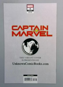 Captain Marvel #8 NM 2nd Print Virgin Cover Marvel 2019 JR1