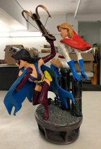 Power Girl and Huntress Legacy Statue Limited Edition See Description