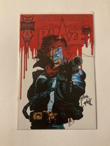 Blaze 146 Near Mint Nm Signed Lightle Marvel