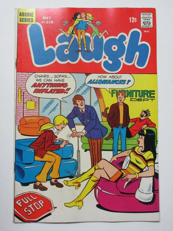 Laugh (Archie May 1969) #218 Fine