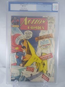 Action comics 411 CGC 9.4 Ohio Pedigree (old label)