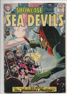 SHOWCASE #28, VG+, 2nd Sea Devils, Russ Heath, 1960, Undersea Prison