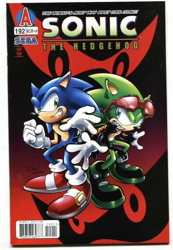 Sonic The Hedgehog 192 2008 Scourge Cover Archie Comics Sega Comic