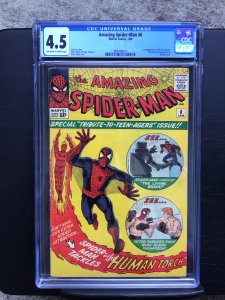 Amazing Spider-man 8 Cgc 4.5 Marvel Silver Age