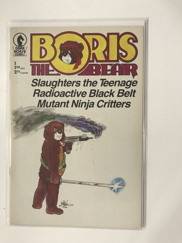 Boris the Bear #1 (1986) Boris the Bear NM3B229 NEAR MINT NM