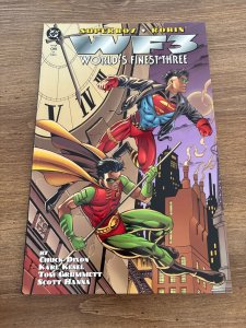 Lot Of 2 Superboy Robin World's Finest Three DC Comic Books # 1 2 NM 2 J457