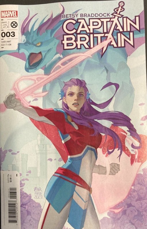 Betsy Braddock Captain Britain 3 Aka Var Marvel 2023 Eb52 Comic Books Modern Age Marvel 7291