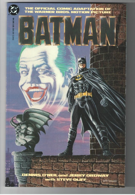 BATMAN  MOVIE ADAPTATION 1989 9.8 MICHAEL KEATON as  BATMAN IN NEW FLASH MOVIE!!