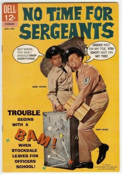 NO TIME FOR SERGEANTS (1965 DELL) 3 F-VF SAMMY JACKSON/ COMICS BOOK