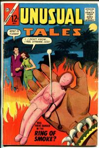 Unusual Tales #40 1963-Charlton-Voo Doo doll cover-mystery stories-VG