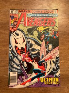 Avengers # 202 VF Marvel Comic Book Ultron Iron Man Wasp Vision Thor 17 J277