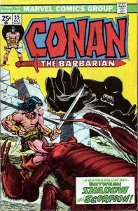Conan the Barbarian #55 FN ; Marvel | Shadow and Scorpion
