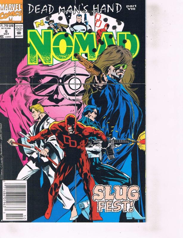 Lot Of 2 Marvel Comic Books Nomad #5 and #6 Ironman  ON4