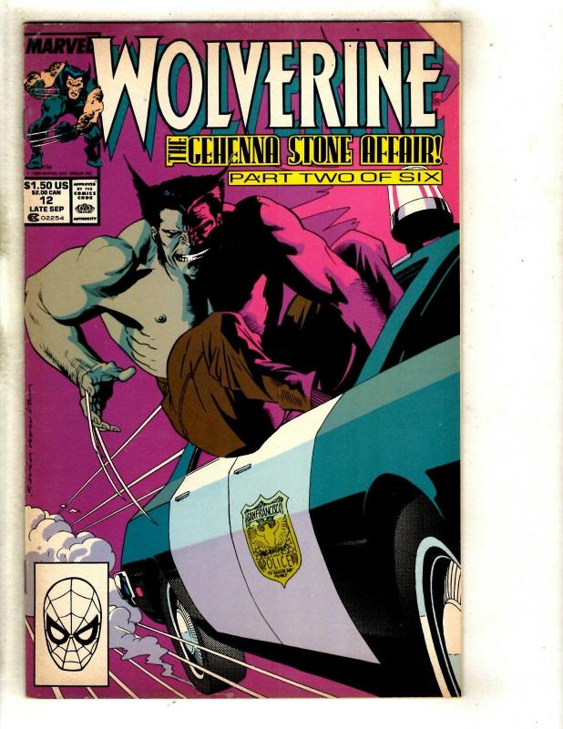 9 Wolverine Marvel Comics # 11 12 33 40 43 53 54 57 66 Storm Cyclops J332