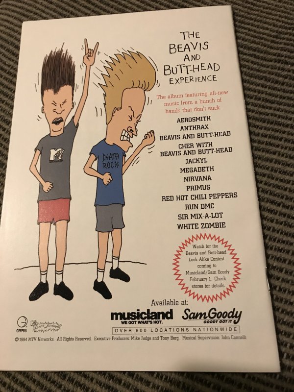 Beavis & Butt-Head # : Marvel 1994 NM-; MTV Heavy Metal, Mike Judge