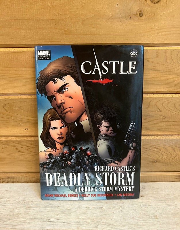Marvel Richard Castle's Deadly Storm Premiere Edition 1st Printing 2011 Dust 