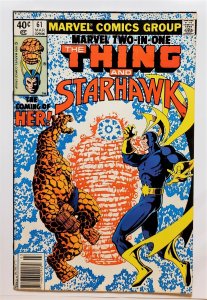 Marvel Two-In-One #61 (Mar 1980, Marvel) FN/VF