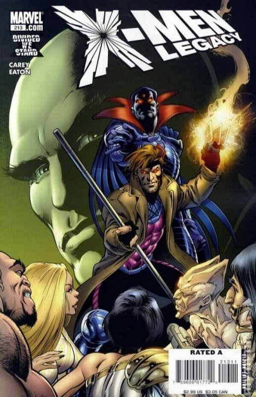 X-Men Legacy 2008 Marvel #213 Sins of the Father: Part 3 of 3 MINT