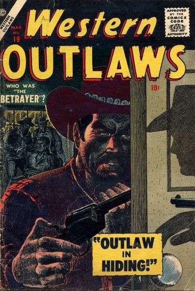 Western Outlaws (1954 series) #19, Good+ (Stock photo)