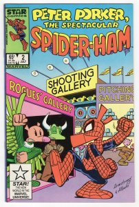 Peter Porker Spider-Ham #2 ORIGINAL Vintage 1985 Marvel Comics  