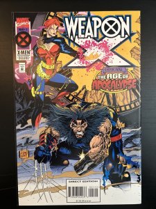 Weapon X #1 Enter Age of Apocalypse 2nd Print Variant 1995 Marvel Comics VF+