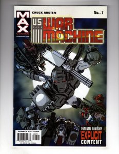 U.S. War Machine #7 (2001) ***EXPLICIT CONTENT*** / ID#10