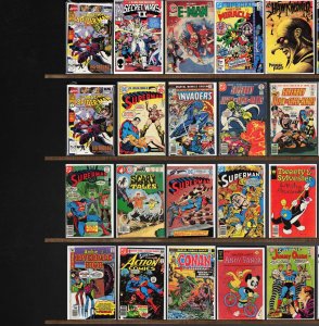 Huge Lot 130+ Comics with Superman, Conan The Barbarian & More!