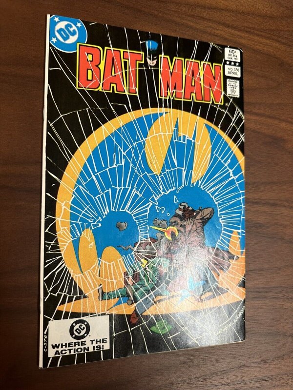 Batman #358 VF+ 1st Full Appearance of Killer Croc! (DC 1983)