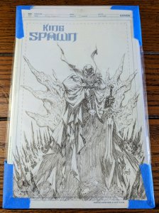 King Spawn 1 1:50 Capullo Raw Sketch Variant NM  Never Opened