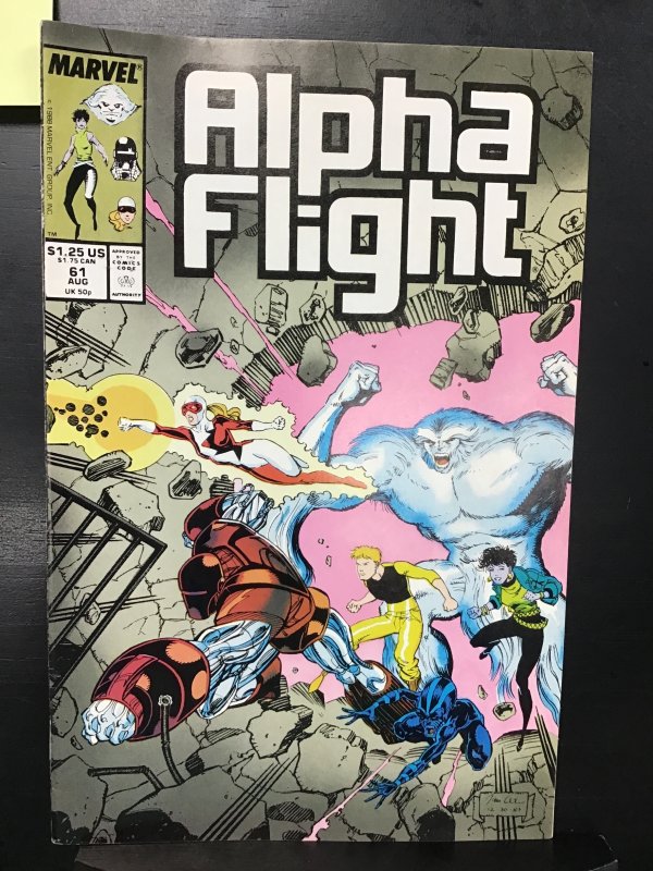 Alpha Flight #61 (1988)vf