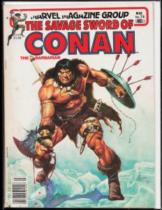The Savage Sword of Conan #74 (1982) Conan