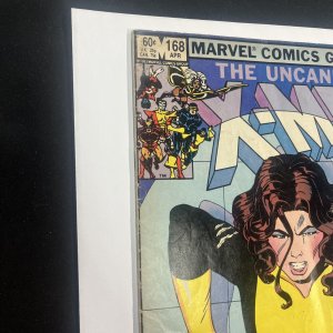 The Uncanny X-Men #168 VG- (Marvel Comics April 1983)