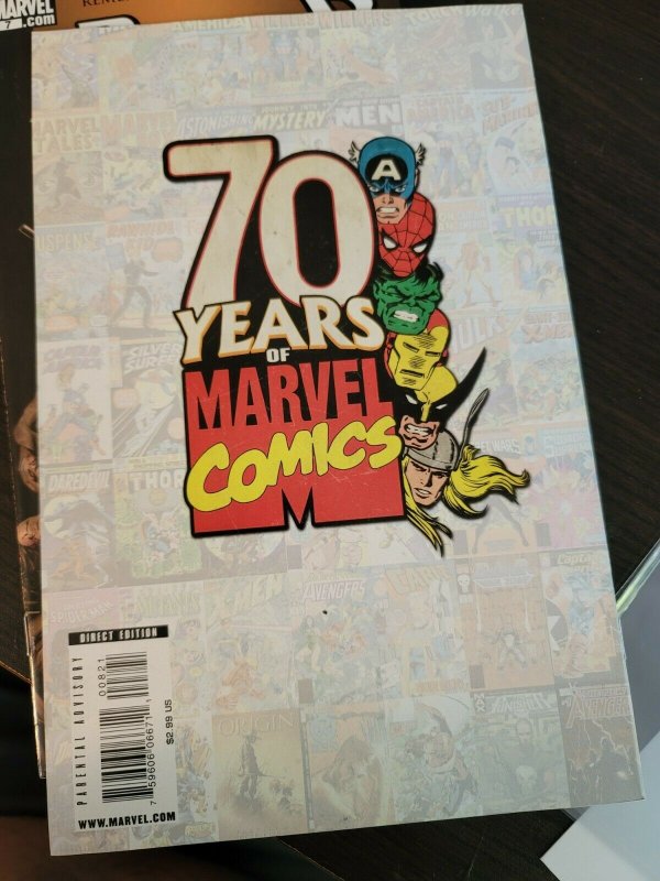 Punisher #8 (2009) Marvel 70th Anniversary Variant
